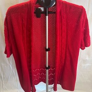 Westport Vibrant Red Knit Sweater